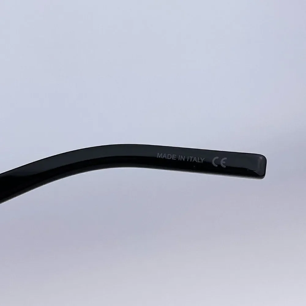 NEW Saint Laurent SL291 001 Black Cat Eye Blue Block Women Eyeglasses